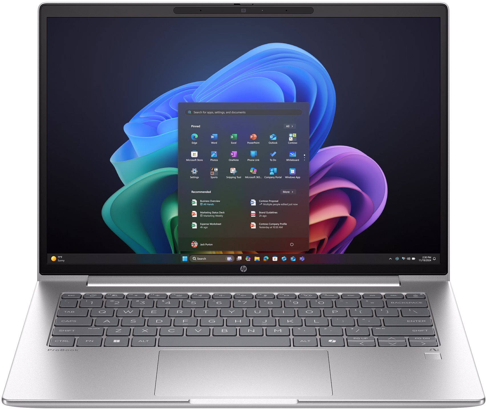 HP Probook Snapdragon X Plus SE 16GB / 512GB WUXGA 14" Screen 1 Image of HP Probook