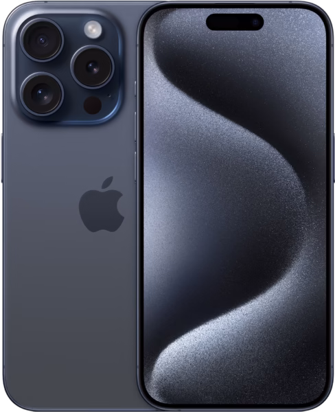 iPhone 15 Pro 256GB Blue Titanium